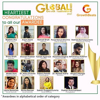 GrowthBeats organized Global Growth Accelerator Awards 2021